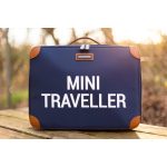 Childhome "Mini Traveller" Utazótáska - Sötétkék/Fehér
