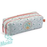 Tolltartó két rekesszel - Madárka - Romantic pencil case