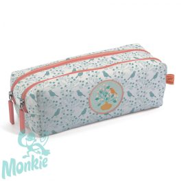 Tolltartó két rekesszel - Madárka - Romantic pencil case