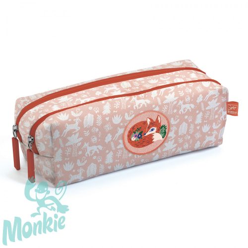 Tolltartó két rekesszel - Róka - Fox pencil case