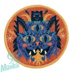 Tolltartó két rekesszel - Szörny - Monster pencil case