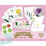 Képeslap készlet borítékkal - Emma writing set