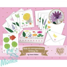 Képeslap készlet borítékkal - Emma writing set