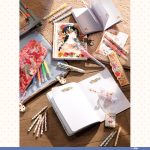 Mini színes ceruza - 10 színű készlet - 10 Aiko mini coloured pencils