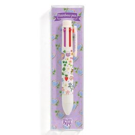 Hatszínű golyóstoll - Aiko rainbow pen, 6 colors
