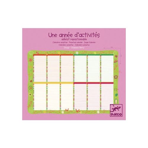 Falinaptár - Öröknaptár, virágos - Perpetual calendar flowers