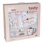 Done By Deer Kisgyerek Vacsora Szett, Happy Dots, Púder