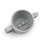 Done By Deer Peekaboo Kétfülű Szilikon Bögre, Szürke