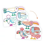 Meglepetés színező - Vadállatok - Wild families