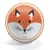 Gumilabda, ∅ 22 cm - Medve és róka - Bear & Fox Ball