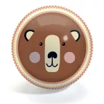 Gumilabda, ∅ 22 cm - Medve és róka - Bear & Fox Ball