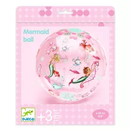 Felfújható labda, 35 cm - Sellős labda - Mermaid Ball 