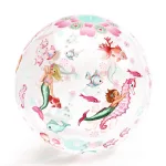 Felfújható labda, 35 cm - Sellős labda - Mermaid Ball 