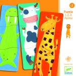 Djeco Animo Képkirakó - Vidám Állatok - Fancy Animals