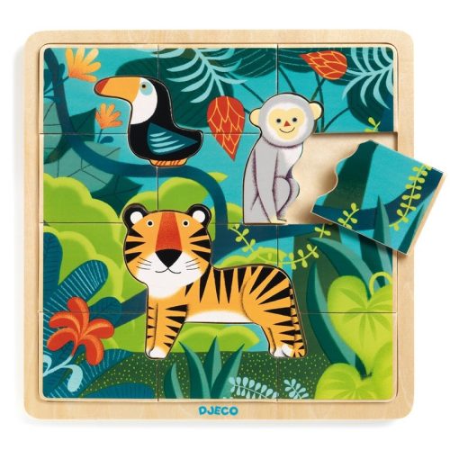 Képkirakó, puzzle - Dzsungel puzzle - Puzzlo Jungle