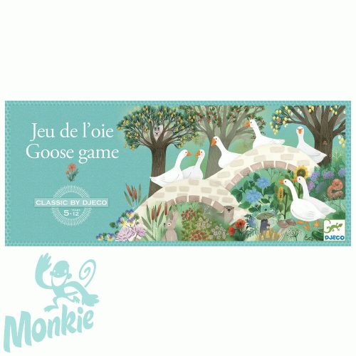 Társasjáték klasszikus - Liba játék - Goose game