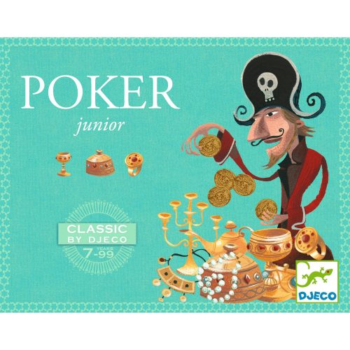 DJECO - JÁTÉKOK Társasjáték klasszikus - Póker - Poker Junior