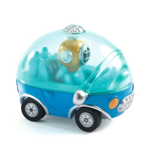 DJECO - JÁTÉKOK CRAZY MOTORS játékautó - Tengerjáró Gömböc - Nauti Bubble