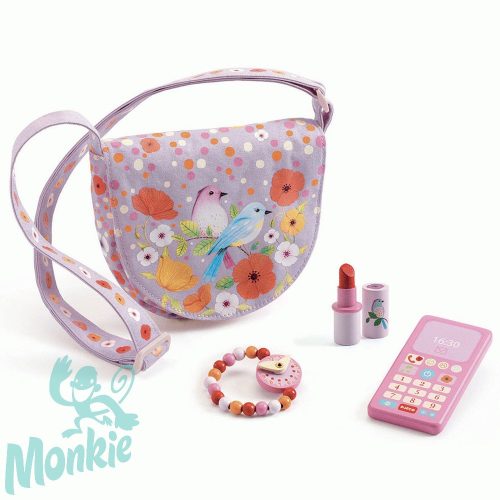 Szerepjáték - Madárkás válltáska kiegészítőkkel - Birdie bag and accessories