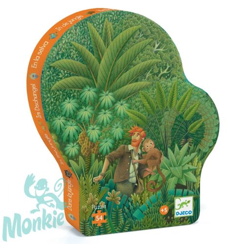 Formadobozos puzzle - Dzsungel puzzle - In the Jungle