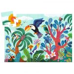 Formadobozos puzzle - Koki Tukán, 24 db-os - Coco the Toucan