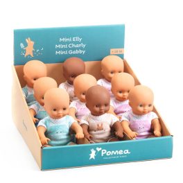 Játékbaba Mini, 20 cm - Elly, Charly, Gabby