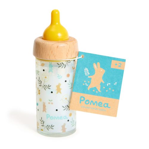 Djeco: Pomea Játékbaba kiegészítő, babaetetés - Varázs cumisüveg - Magic feeding bottle