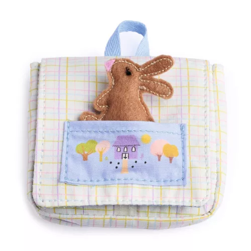 Játékbaba kiegészítő - Iskolatáska - School bag