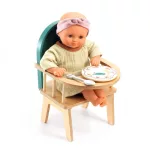 Babaetetés - Etetőszék játékbabáknak - Baby chair