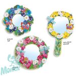 Készítsd magad! - Virágkeretes kézitükrök - Pretty flowers