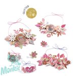 Készítsd magad! - Papírékszer készítő, csillám - Delicate medallions 