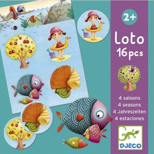 Képeslottó - Négy évszak - 4 seasons - Loto