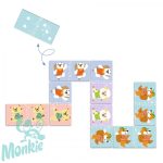 Dominó játék - Kis barátok - Domino Little friends