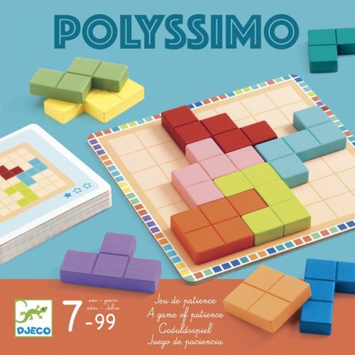 Logikai játék - Tetris négyzetkirakó - Polyssimo