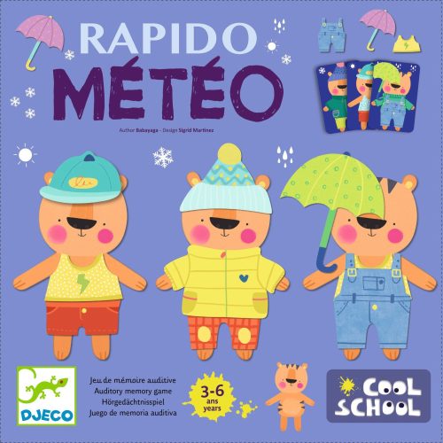 Társasjáték - Öltözz Teó! - Rapido Meteo