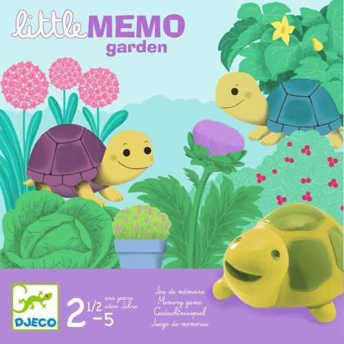 DJECO - JÁTÉKOK Társasjáték - Egy kis rejtegetés - Little Memo - Garden