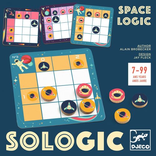 DJECO - JÁTÉKOK Logikai játék - Képes sudoku - Space logic