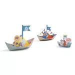 Origami - Papírcsónak - Floating boats