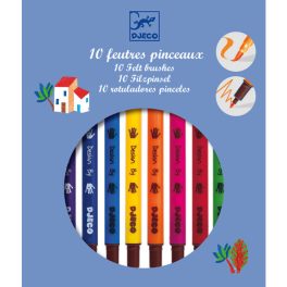Ecsetfilc készlet - 10 klasszikus szín - Classic colors