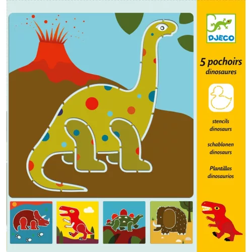Rajzsablonok - Dínók - Dinosaurs