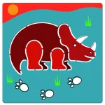 Rajzsablonok - Dínók - Dinosaurs