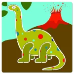 Rajzsablonok - Dínók - Dinosaurs