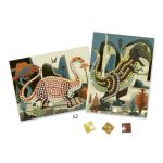 Mozaikkép készítés - Dínók - Dinosaurs