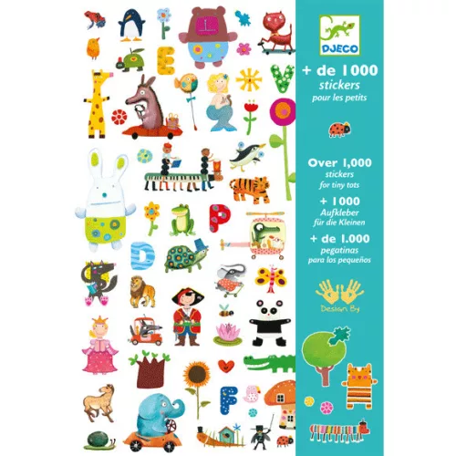 Matricák - 1000 matrica - 1000 stickers for little ones