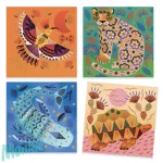 Kreatív nyomdakészlet - Minták és állatok - Patterns and animals