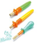 Marok ecset készlet - 3 féle ügyes ecset gyerekeknek - 3 ingenious paintbrushes