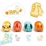 Nyomdakészlet - Kiskezes - Stamps for little ones - Farm animals
