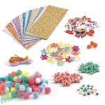 Kollázs műhely - Kreatív alkatrészek nagy készlete - Creativity kit