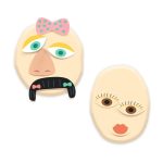 Gyurmaformázó készlet - Arcok - Myplastipeople