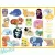 Matricák - Összetartozás - Coloured stickers mums and babies